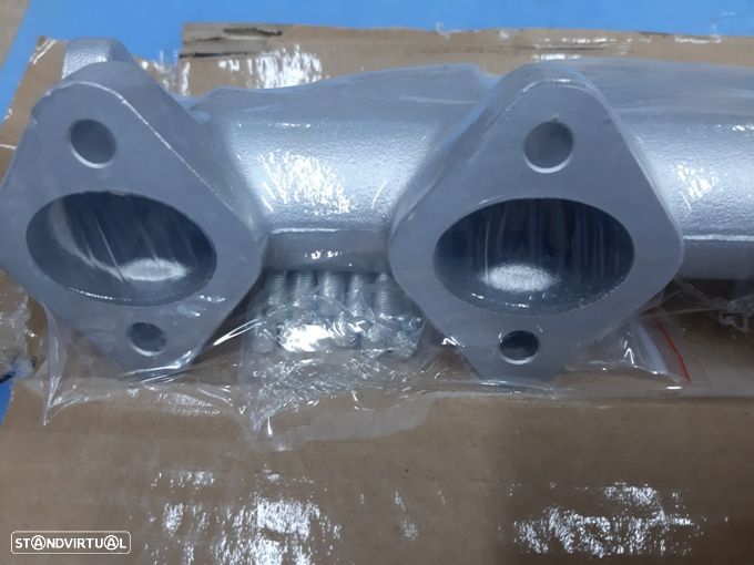 Coletor / Colector de escape em ferro Bmw E46 E60 E61 E65 X3 X5 525D 530D  NOVO - 3