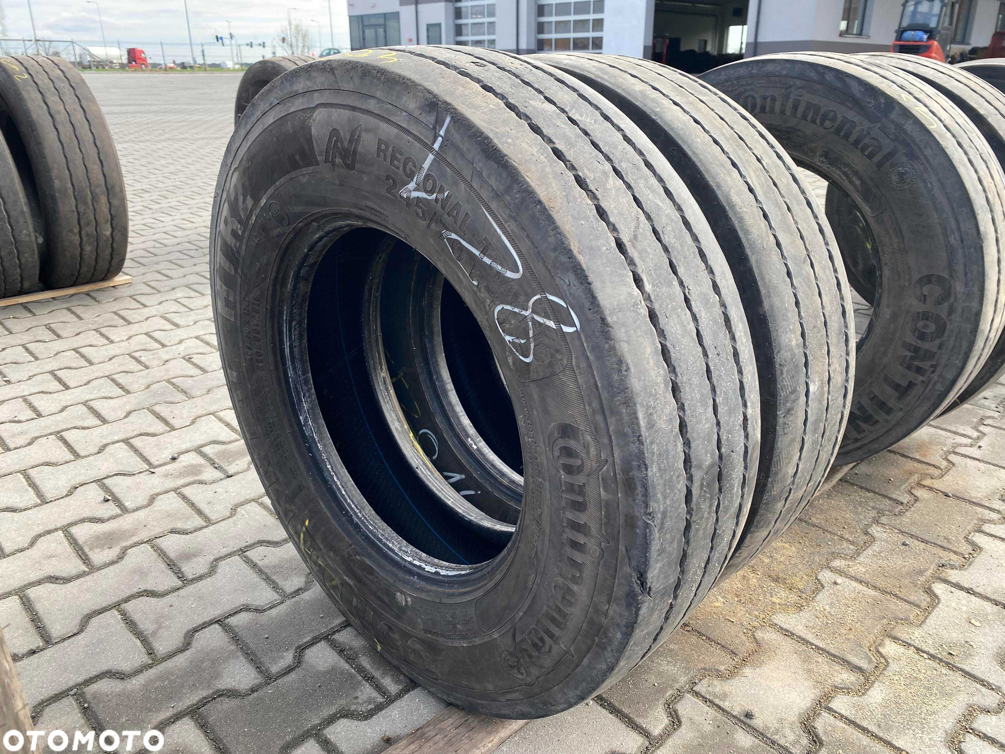 Opony 245/70R17.5 CONTINENTAL HTR2 Naczepowe 8-10mm - 5