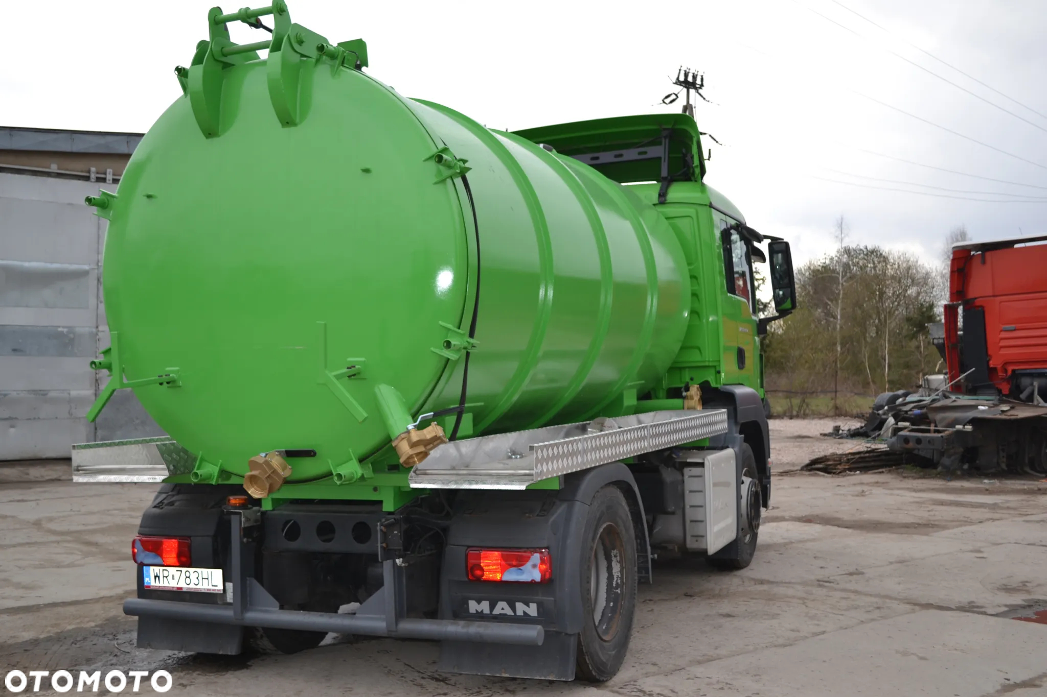 MAN TGS 18.420 2018 ROK ASENIZACYJN SZAMBIARKA NOWA BECZKA 12.5 m³ POMPA JUROP RV 360 KLIMATYZACJA - 3