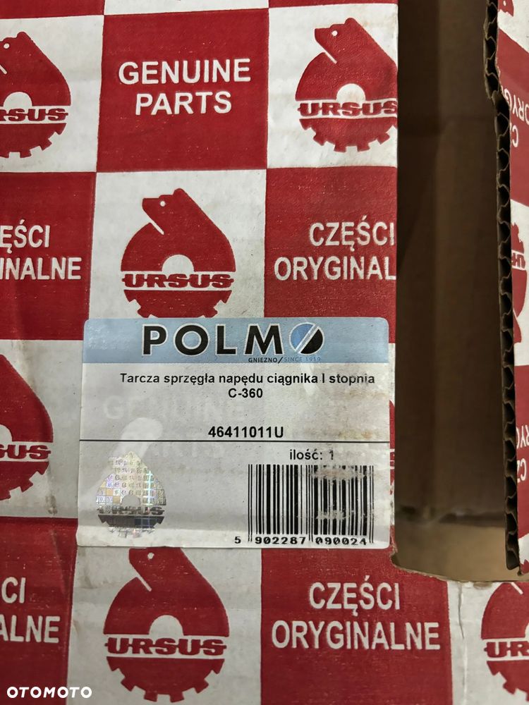 Tarcza sprzęgła napędu ciągnika I stopnia URSUS C-360 nr 46411011U - 3