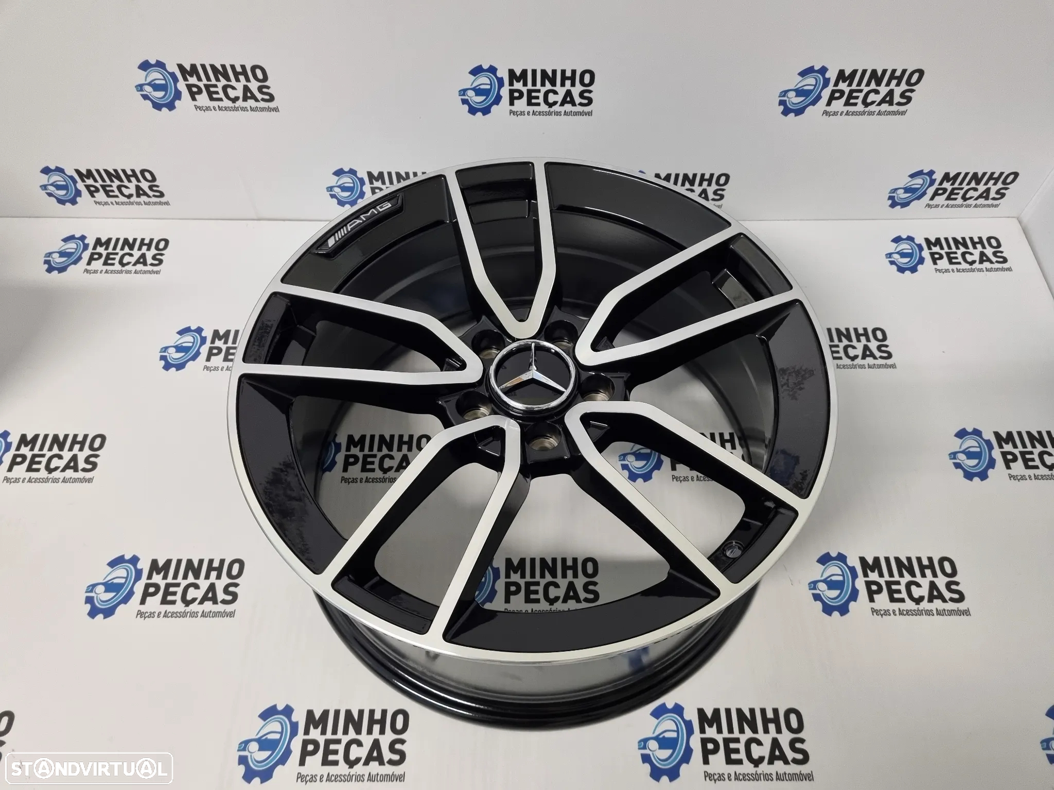 Jantes Mercedes GLS em 17 Preto Polido - 7