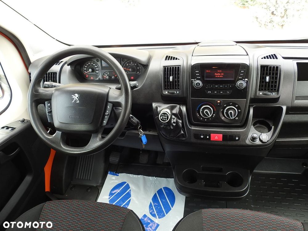 Peugeot BOXER SKRZYNIA PLANDEKA PODWÓJNA KABINA DOKA 7 MIEJSC KLIMATYZACJA PNEUMATYKA  140KM - 28
