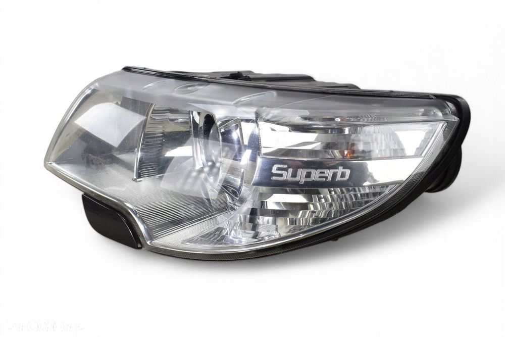 Lampa Lewy Przód Halogen SKODA SUPERB II 2009R EU - 4