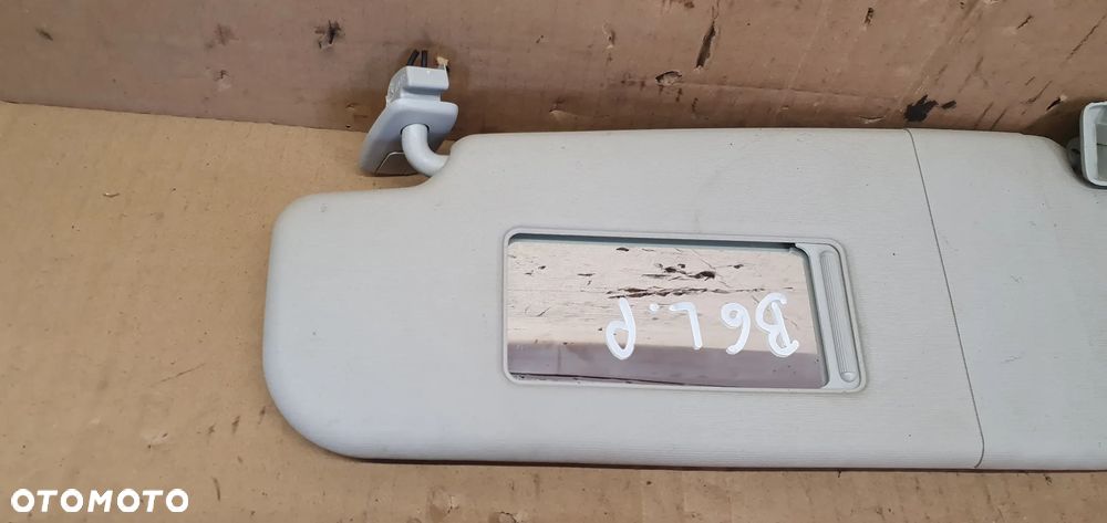 Osłona przeciwsłoneczna lewa kierowcy VW Passat B6 1K0857551 - 2