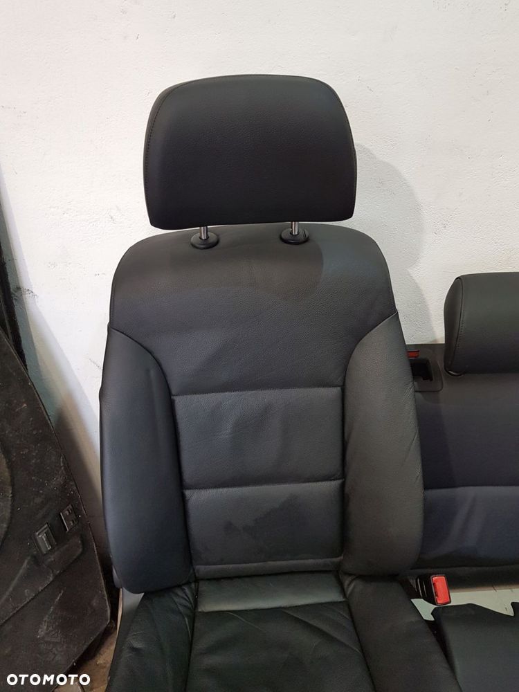 fotele kanapa komplet skóra elektryczne bmw e61 lci eur - 2