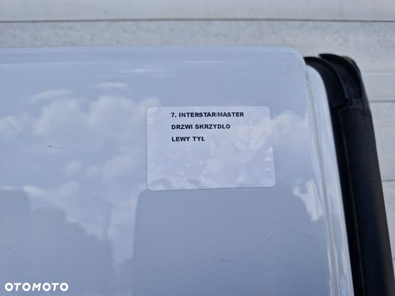 NISSAN INTERSTAR MASTER III LIFT DRZWI SKRZYDŁO LEWY TYŁ - 2