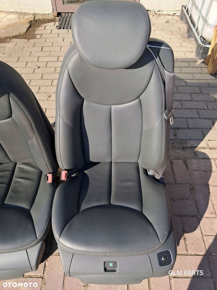 mercedes-benz sl r230 fotele prawy + lewy ciemny szary komplet - 7