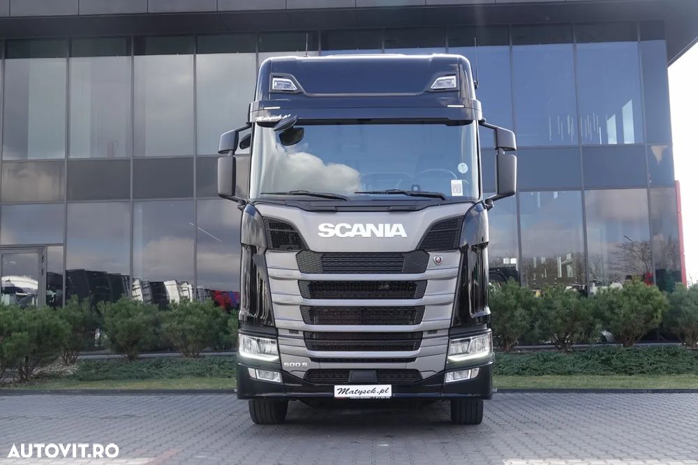 Scania S 500 / MEGA / RETARDER / I-PARK COOL / REZERVORE 1.400 L / PLATĂ JOSĂ - 4