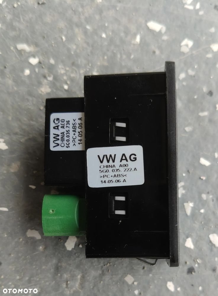 VW MiB zmieniarka ekran ramka 5G0035844, 5G0919605H, 5GM819728 - 7