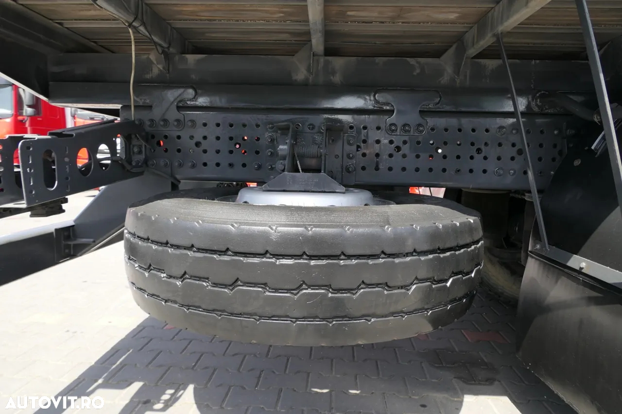 Mercedes-Benz AROCS 2633 / 6X4 / 6.55 M BOX + HDS HIAB 144 / RADIOCOMANDĂ / ROTATOR / FURCI - 16