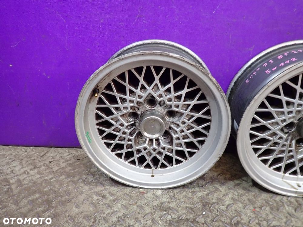 MERCEDES 124 W124 W126 E190 FELGI ALUMINIOWE MSW R15 7J ET23 5X112 KBA40899 - 2