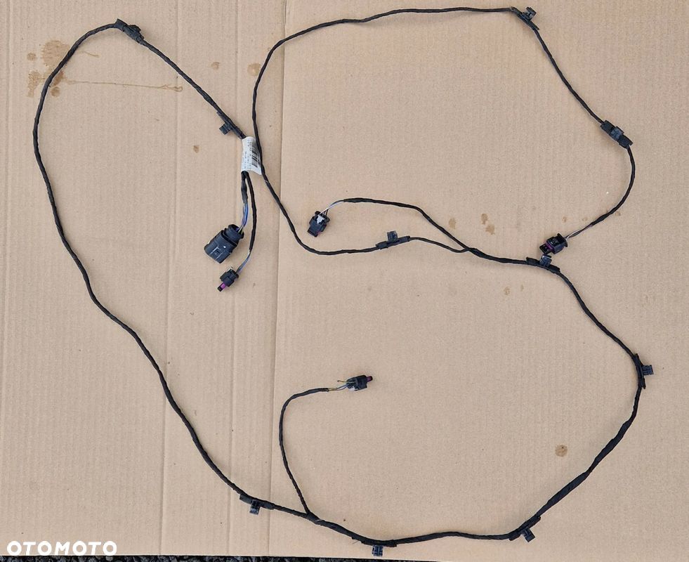 WIĄZKA INSTALACJA 4PDC AUDI RS6 13-18 ORYGINAŁ - 1