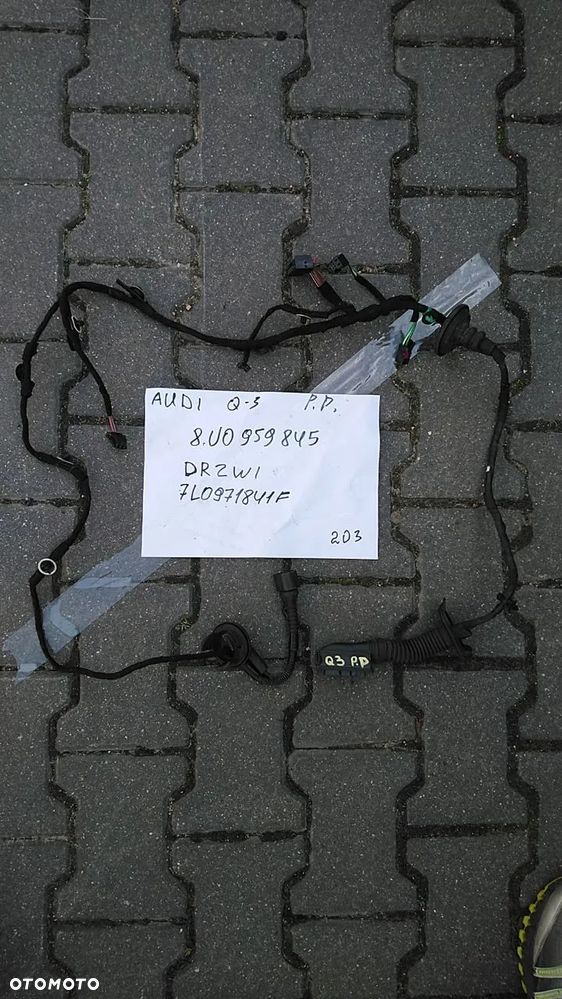 W-wa AUDI WIĄZKA DRZWI INSTALACJA ELEKTRYCZNA KOSTKI A4 B6 B7 - 3