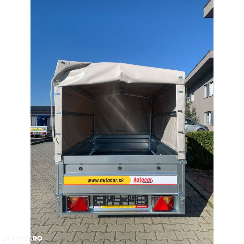 Autocar Remorca Noua 2050X1140 de 750 kg cu prelata inaltime 1200mm de la podea - 6