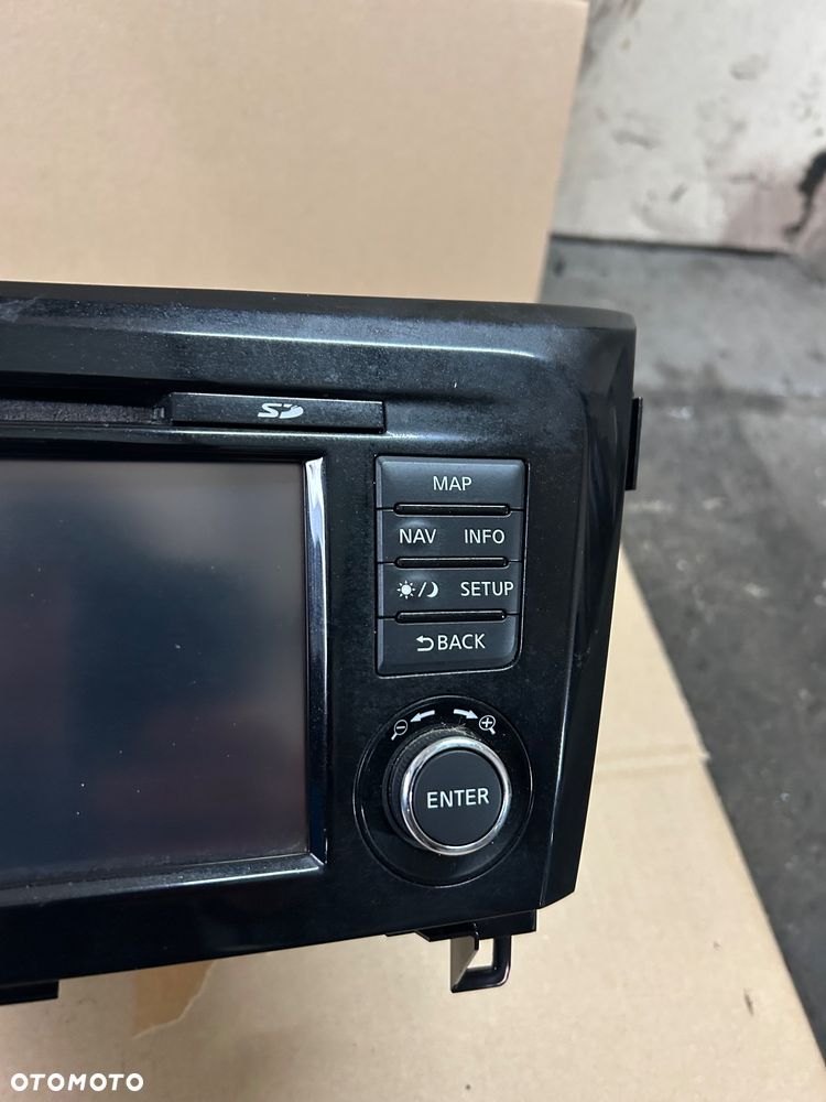 Nissan X-trail T32 radio nawigacja 259154ET0A wyświetlacz - 6