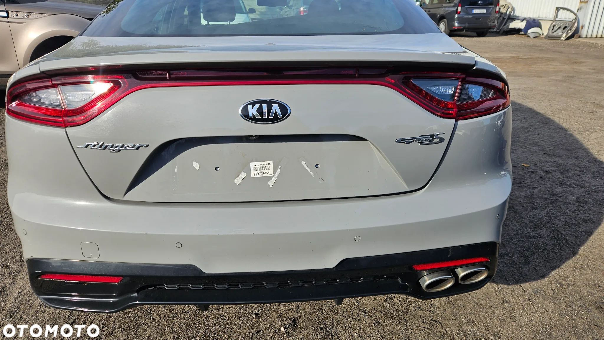 Kia stinger GT klapa bagaznika C4S kamera oryginal - 1