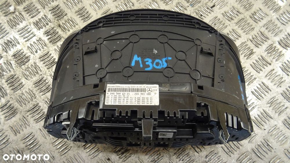 zegary mercedes mph w205 amg a2059006321 nr m305 - 2