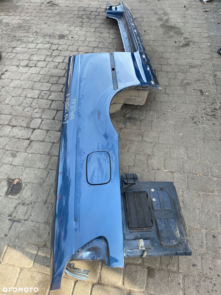 błotnik ćwiartka prawa tył próg bmw e46 cabrio bdb stan - 1