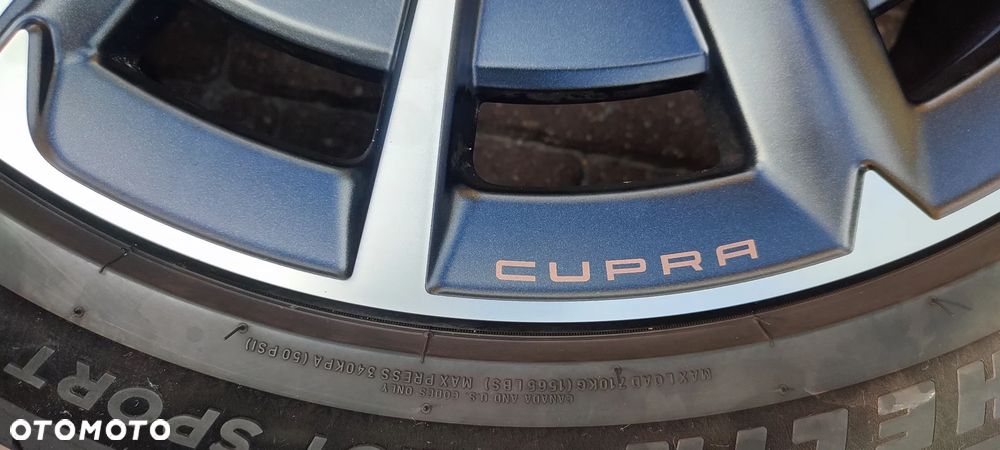 Koła Felgi Aluminiowe Oryg. Seat Cupra Born 20 Cali 5x112 8Jx20 Et50 Michelin 235/40/20 2022r Bdb !! Starogard Gdański - Wysyłka - 11