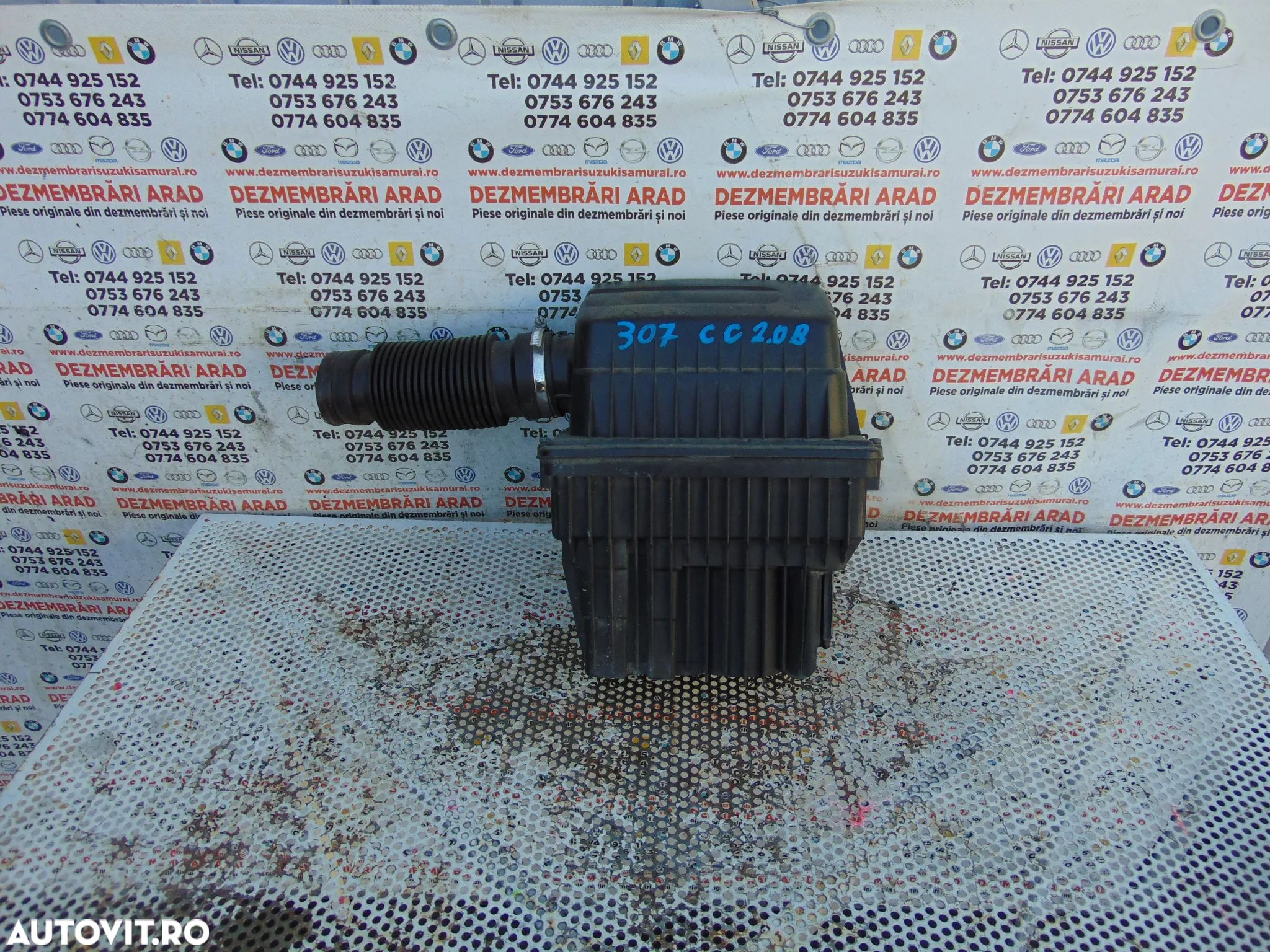 Carcasa filtru aer Peugeot 307 2.0 benzina 307cc - 1