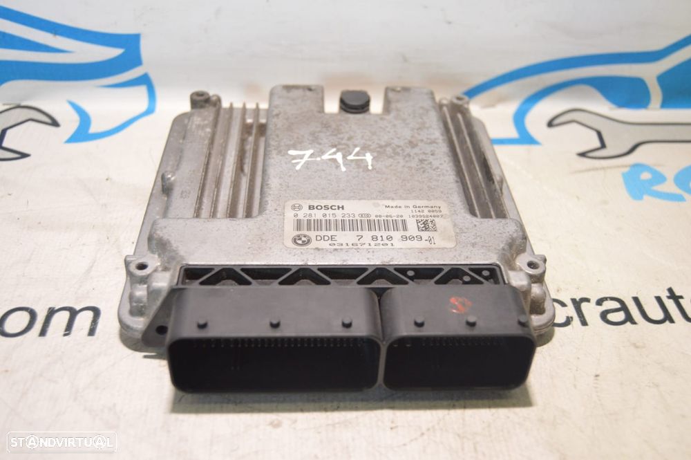 CENTRALINA ECU MOTOR BOSCH MINI BMW 0281015233 1039S24007 DDE781090901 DDE7810909 7810909 031671201 MINI COOPER ONE R56 1.6D 16V 110CV 9HZ - 3