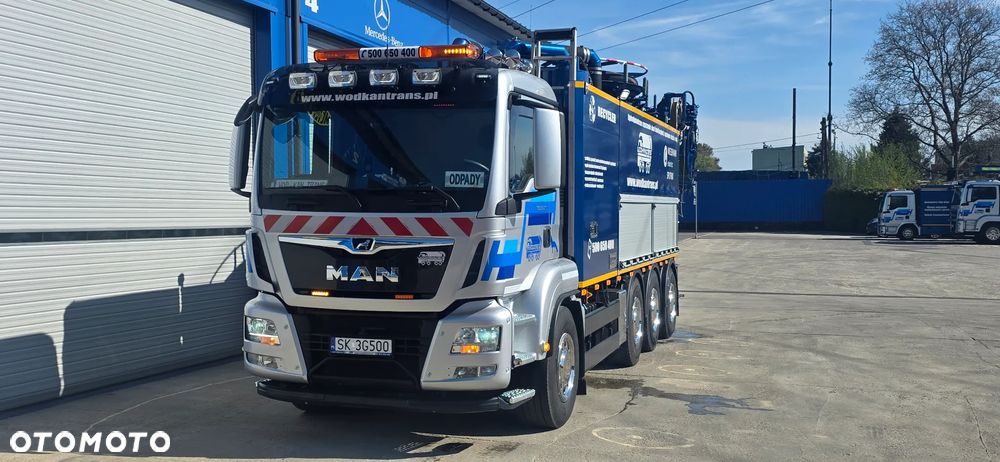 MAN TGS 35.510 WIEDEMAN 12/6m3 kamera SPUTNIK Recykling - 3