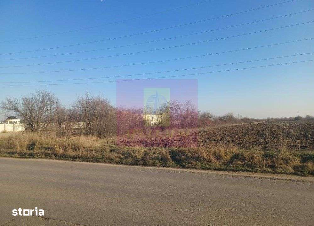 Săbăreni, teren intravilan 8800 mp, pe DJ 602, pretabil hale, depozite - Imagine principală: 2/3