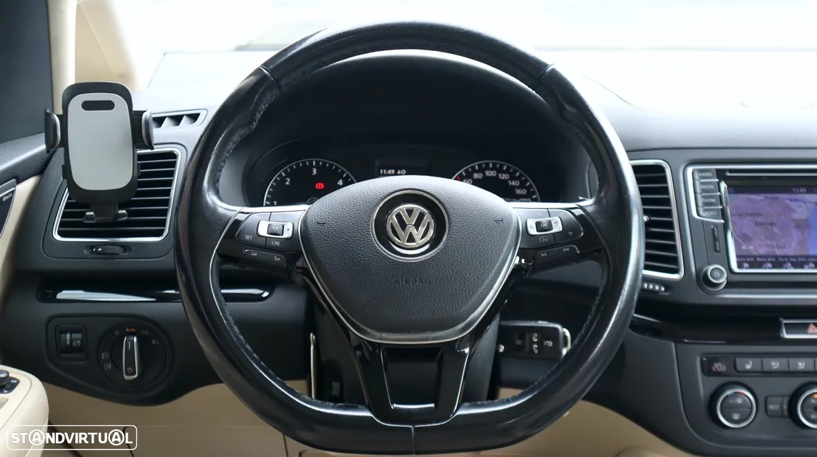 VW Sharan 2.0 TDI Blue Highline - 19