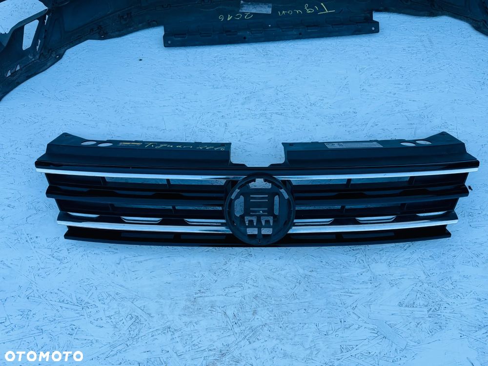 ZDERZAK ATRAPA GRILL VW TIGUAN II 5NA PRZÓD PRZEDNI - 6