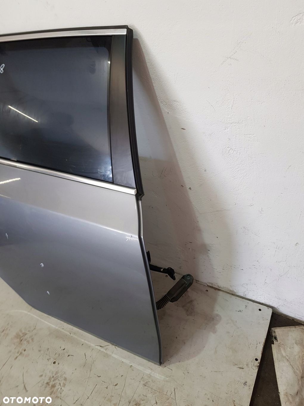 DRZWI PRAWE PRAWY TYŁ BMW E61 LCI EUR SPACEGRAU METALLIC A52/7 - 9