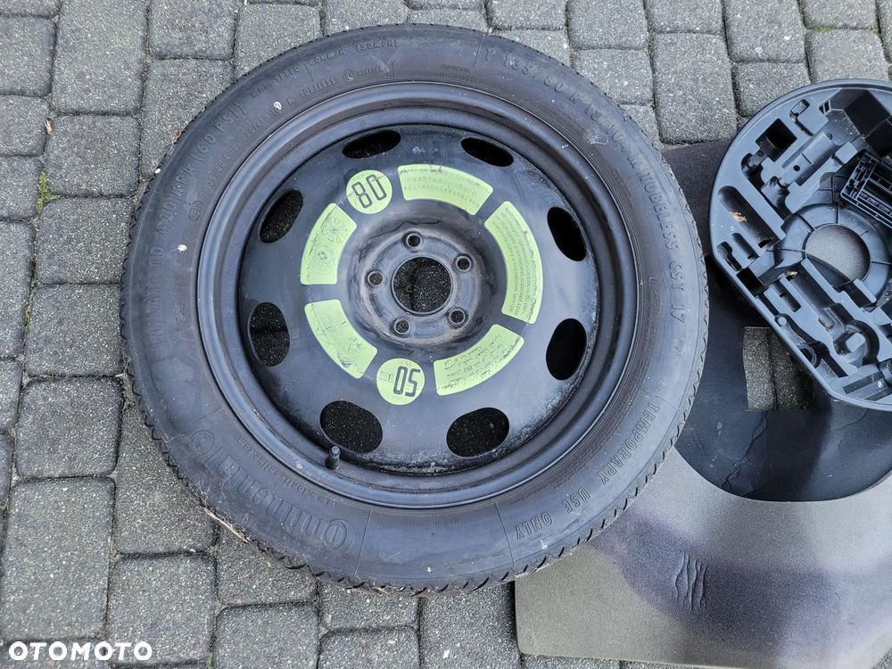 CITROEN C5 III X7 KOŁO DOJAZDOWE ZAPASOWE DOJAZDÓWKA 18 135/80/18 5x108 - 2