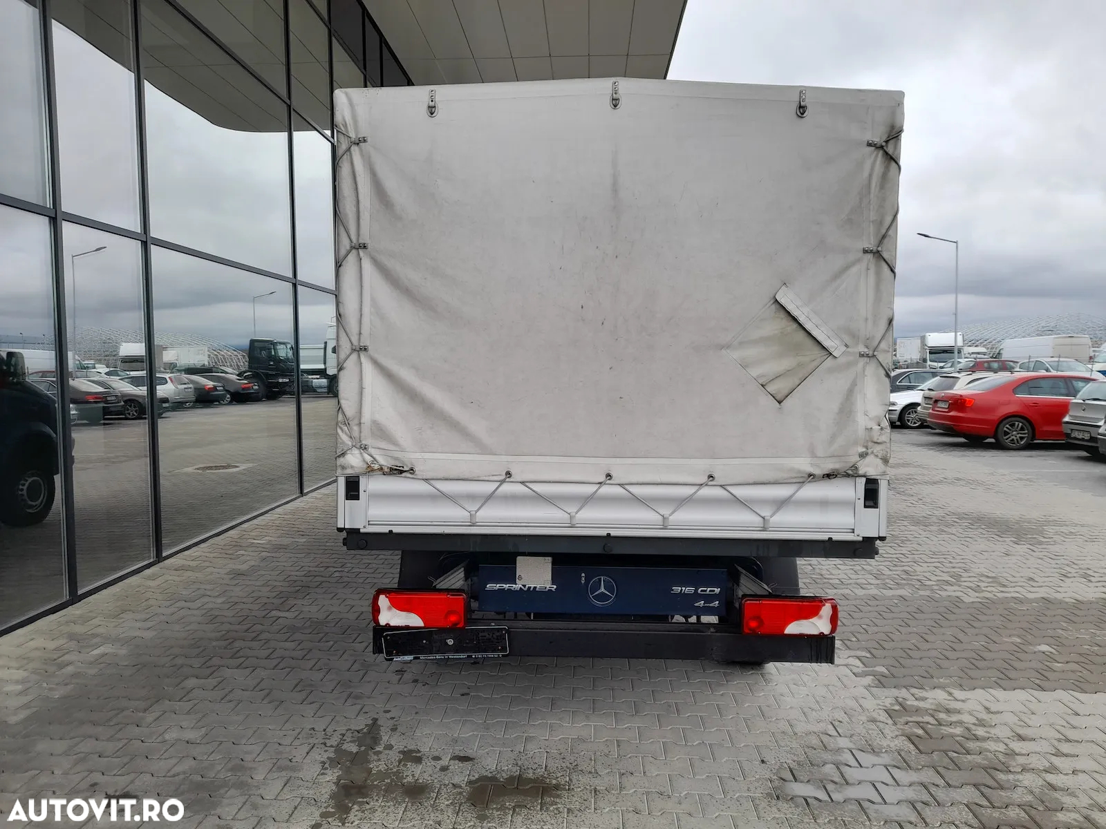 Mercedes-Benz Sprinter 316 DOKA 4X4+6 locuri cu bena transport - 7