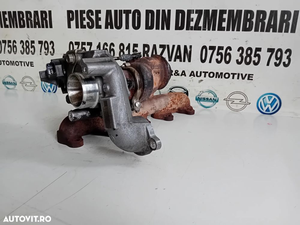 Turbo Turbina Ford Ecosport 1.5 Tdci An 2012-2019 Motor XVJD Cod 9804945280 - 6