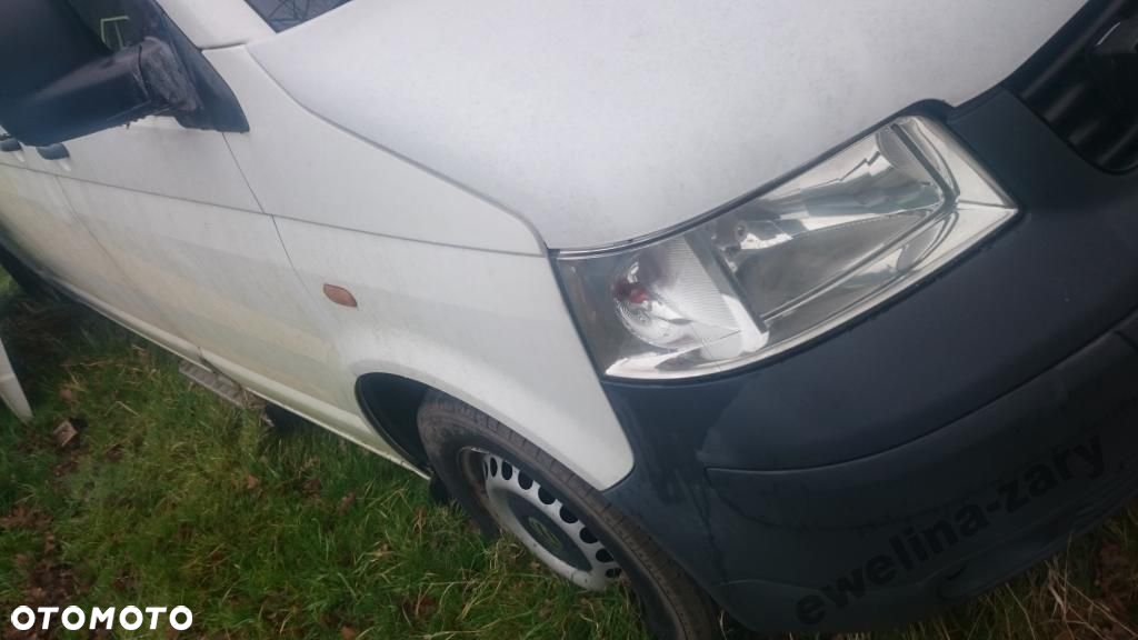 Przód kompletny maska zderzak lampa pas chłodnice błotnik Vw T5 2.5 TDI - 2