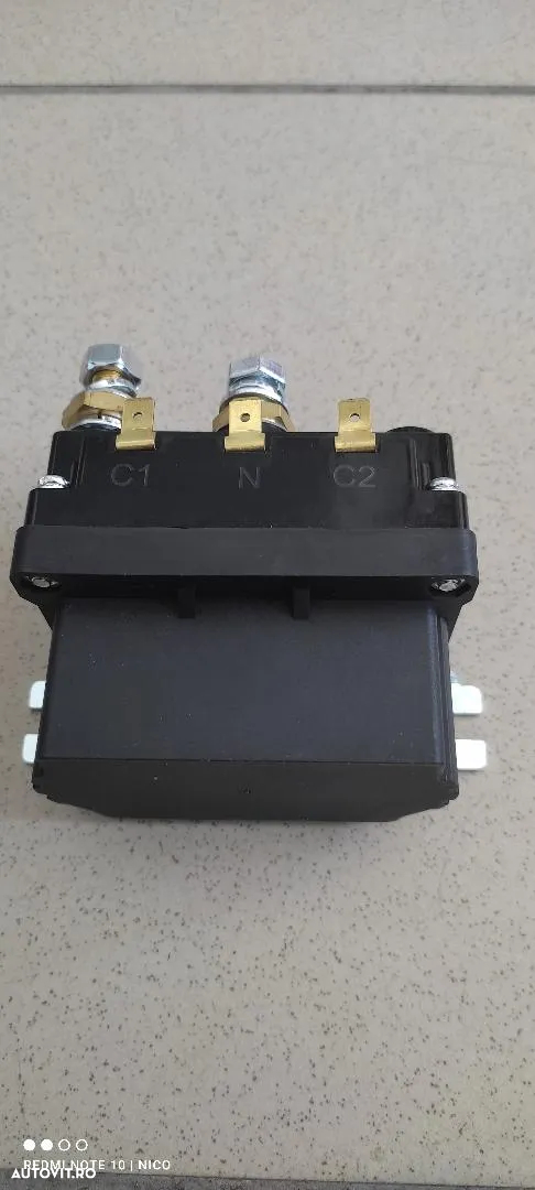 Solenoid,releu, bobina dublu sens troliu model nou la 12 V - 4