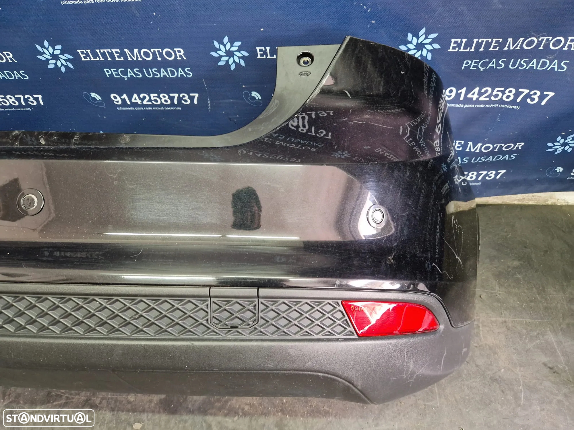 Parachoques traseiro usado FORD FOCUS III 3 HATCHBACK CARRO - 5