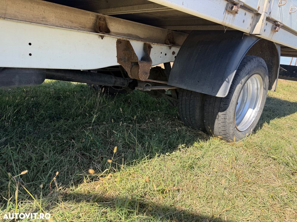 Ford Transit 2017 Bena aluminiu obloane camioneta pick-up platforma Tranzit Punte Dubla L4 L5 Unic Proprietar km reali istoric Dokka 3 Locuri Aer Condiționat Navi Nu Crafter Sprinter Iveco 35c Boxer - 11