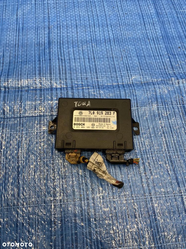 MODUŁ STEROWNIK CZUJNIKÓW PARKOWANIA PDC TOUAREG 7L 7L0919283F  0263004109 - 1