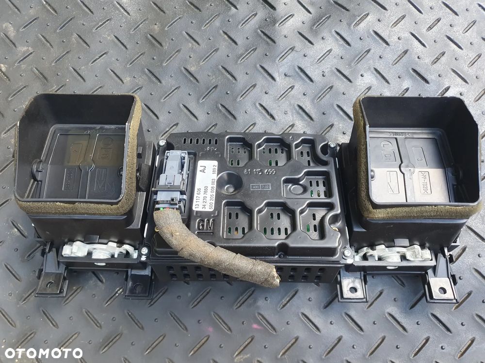 WYŚWIETLACZ 13117636 ORYGINAŁ OPEL VECTRA C EUROPA - 5
