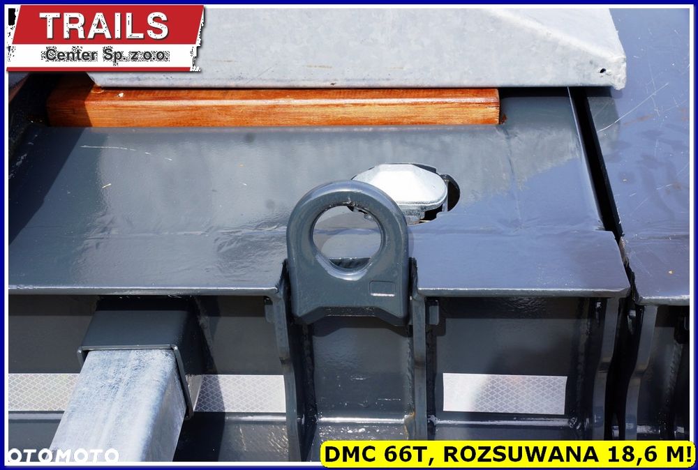 Inny Niska podłoga 4-osie, rozciągana dł. 18,60 m,  własne PTO, NAJAZDY HYDRAULICZNE. !!! - 28