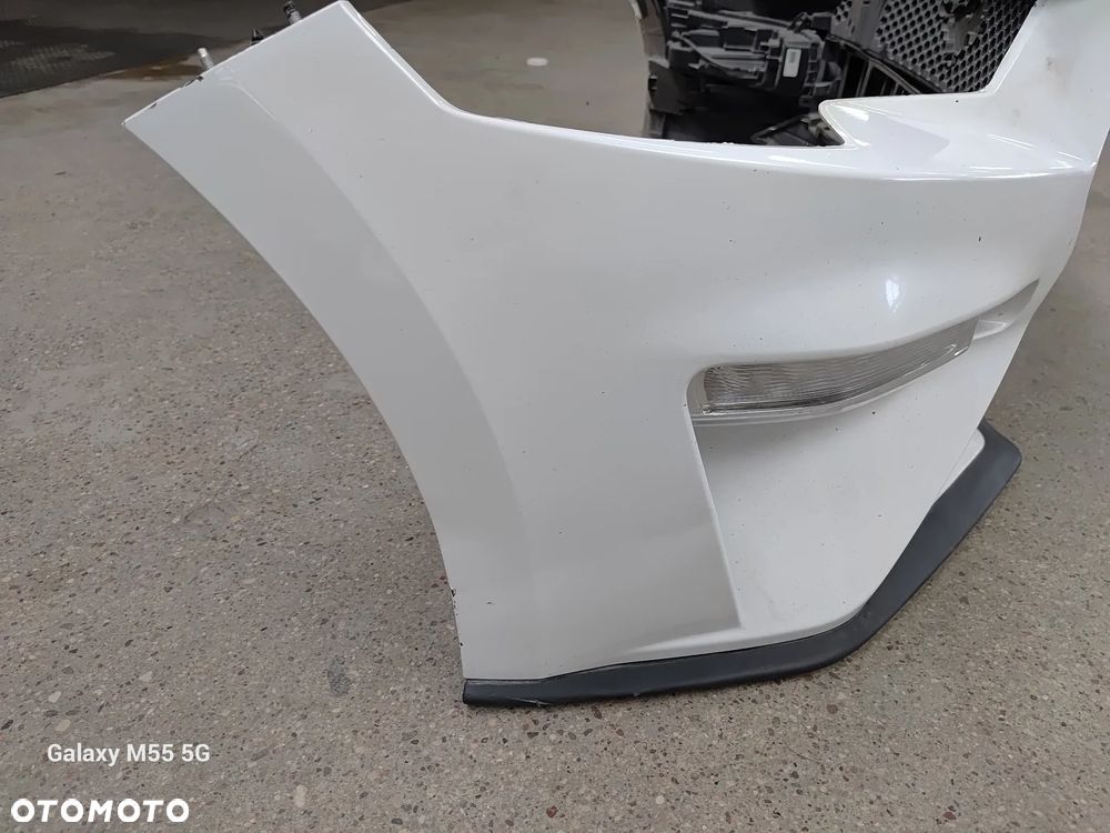 Maska pokrywa silnika zderzak przedni Mustang MK6 polift fartuch prawy górny Oem, listwy nakładki progowe - 23