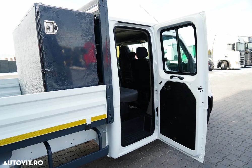 Renault MASTER / DCI 135 / BASCULATOR / CAMION CU OPȚIUNI 7 LOCURI / MANUAL - 38