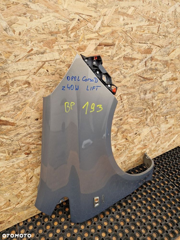OPEL CORSA D LIFT KOD LAK. Z40W BŁOTNIK PRZÓD PRZEDNI PRAWY - 7