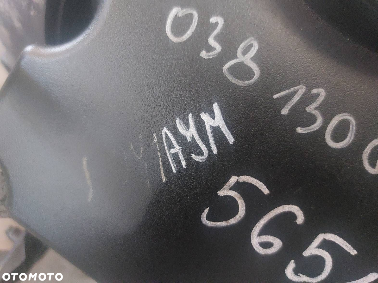 SILNIK DIESEL + UKŁAD WTRYSKOWY TURBINA GOLF IV 1.9 TDI AJM 038253019A - 5