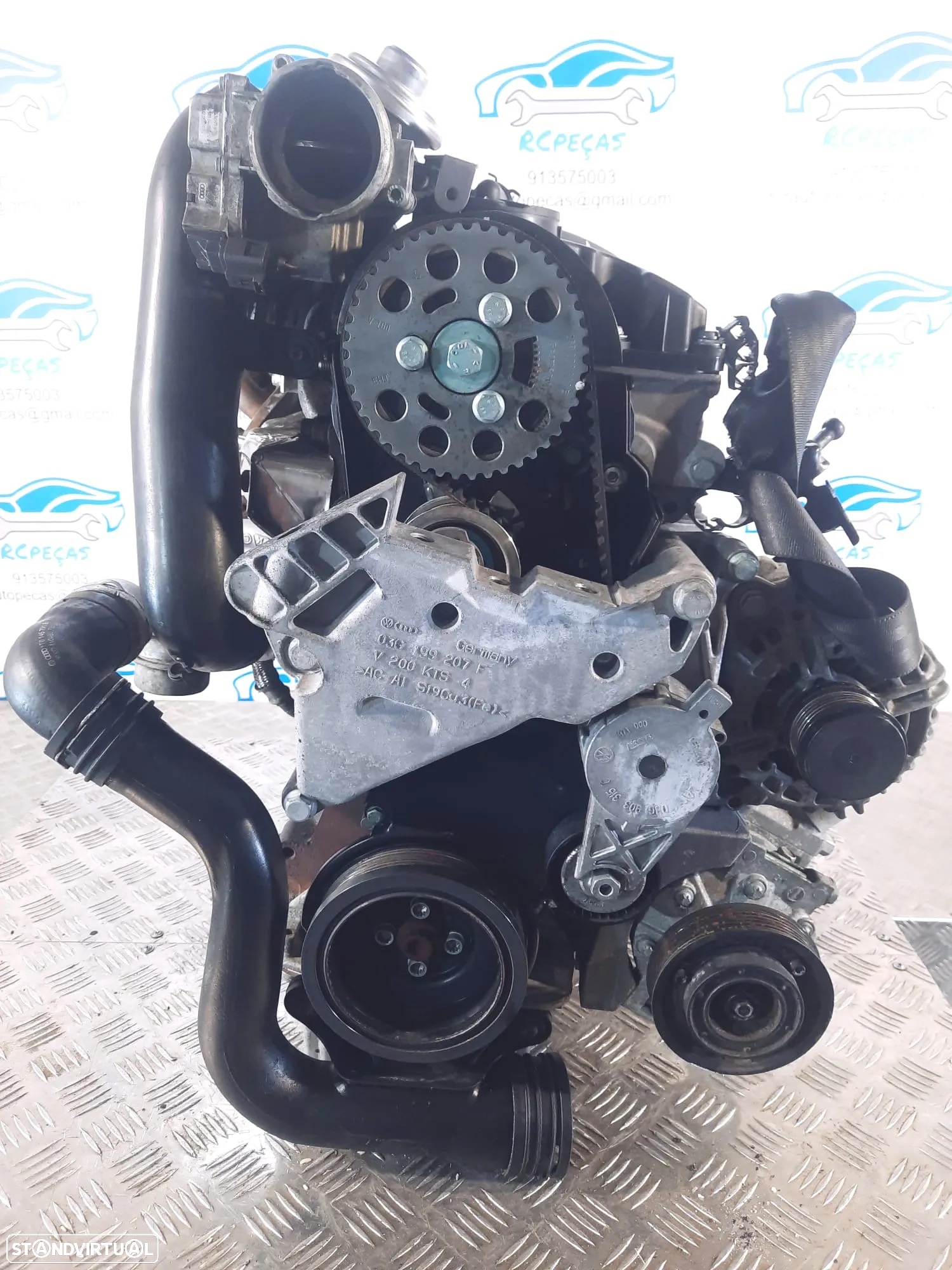 MOTOR COMPLETO 1.9 TDI 8V 105CV BKC BXE - 9