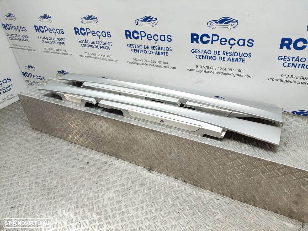 Conjunto Embaladeiras Saias Laterais Esquerda Direita BMW Pack M Serie 1 E87 Original - 7