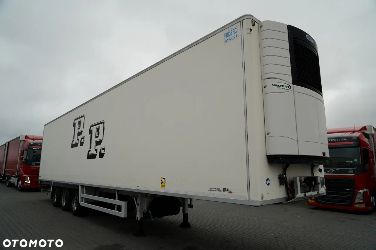 Chereau CHŁODNIA / CARRIER VECTOR 1950MT / DOPPELSTOCK / MULTITEMPERATURA / 2 OSIE PODNOSZONE / SAF / SPROWADZONA - 7