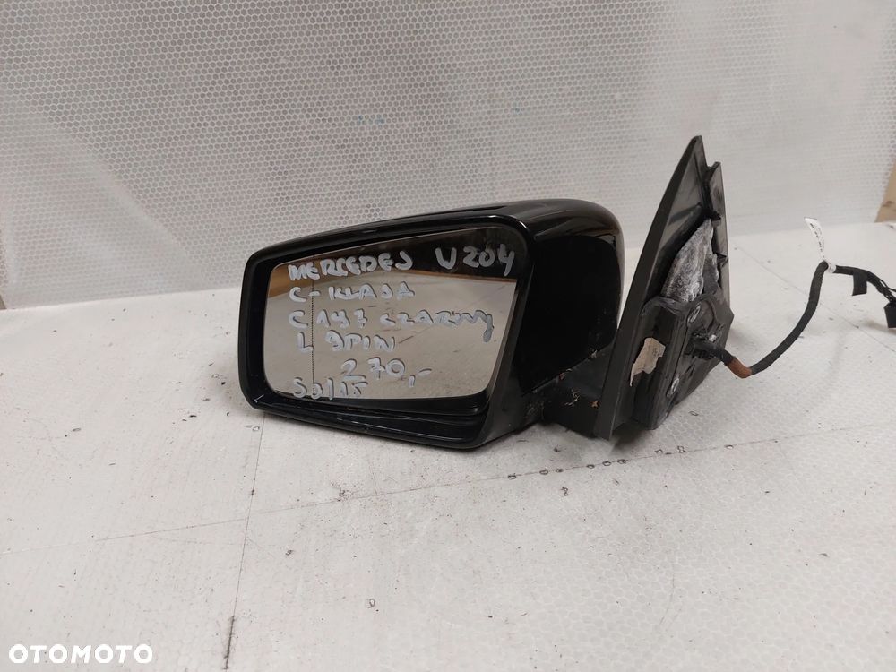 - LUSTERKO ELEKTRYCZNE LEWE MERCEDES C-KLASA W204 LIFT FL C197 CZARNY 9PIN - 5