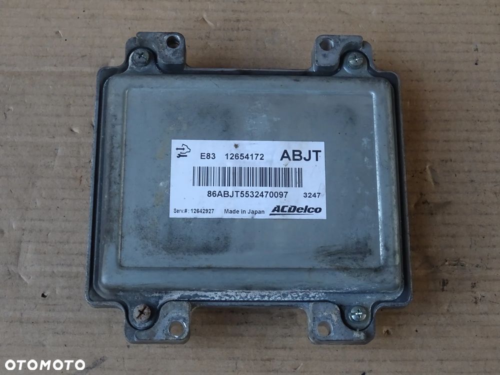 KOMPUTER STEROWNIK SILNIKA 1,8 1,6 1,4 1,2 A18XER A16XER OPEL ZAFIRA C INSIGNIA ASTRA J MOKKA MERIVA B E83 - 3