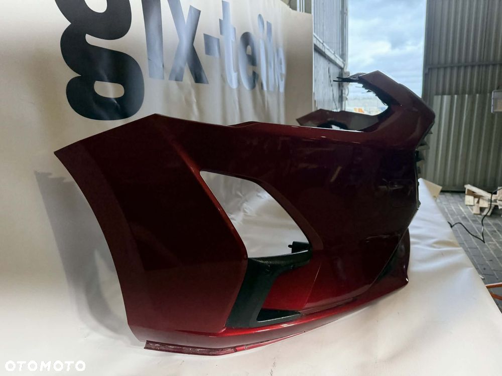 Ford Focus Mk4 Zderzak Przód Przedni PDC 2018-2021 Kolor: RR Ruby Red - 3